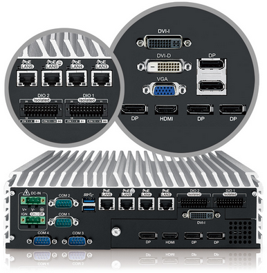 超恩发布ECS-9700/9600 GTX950系列多GPU芯片嵌入式系统 为工业智能化注入强劲算力